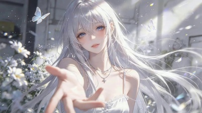 清纯蝴蝶女孩