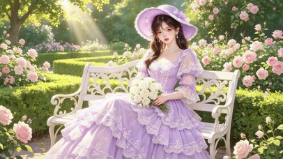 花园女孩