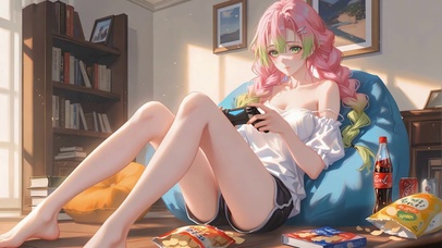 居家电玩少女甘露寺蜜璃