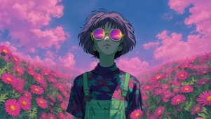 花海美女 