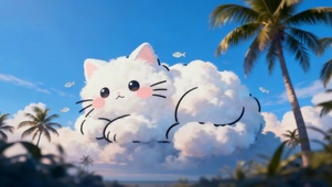 云彩猫咪