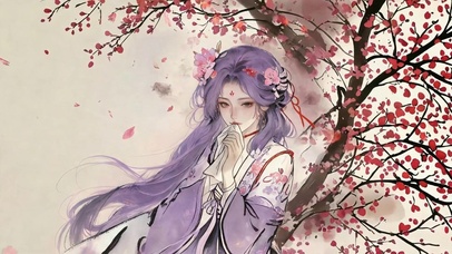王昭君水墨
