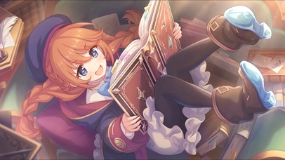 认真学习的女孩