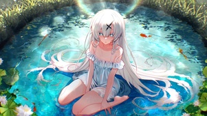 水中女孩