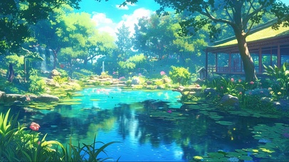 蓝天阳光城市公园