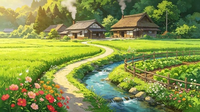夏日乡村