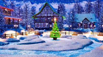 下雪圣诞节之夜