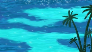 蓝色的海