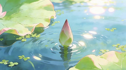夏天荷花