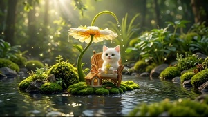 森林小猫-无缝循环
