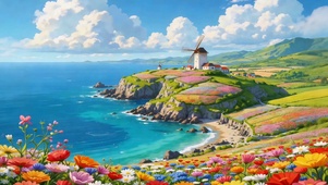 遇见花海