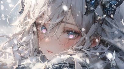 雪中