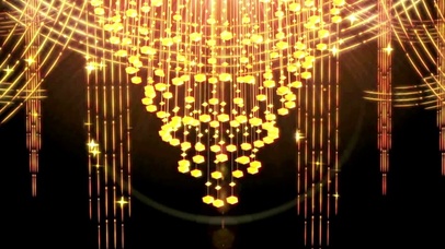 大气金光旋转吊灯