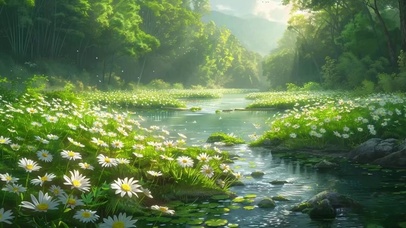 荷塘月色 唯美治愈