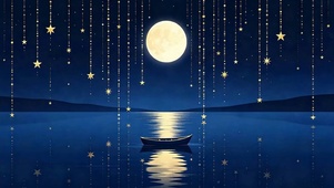 中秋月圆之夜