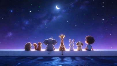 夜景星空