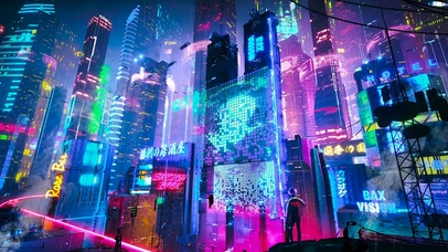 赛博朋克城市