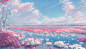 花与海