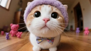 可爱的猫咪