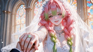 婚纱告白时刻甘露寺蜜璃