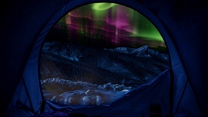 帐篷北极光环境