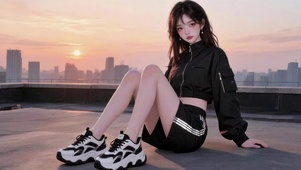 运动女孩