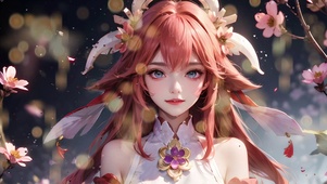 小花和美少女