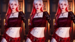 AI美女舞蹈