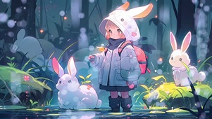 兔兔女孩