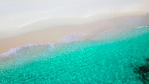 4k 美丽的海滩