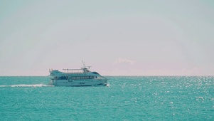 唯美游轮海景