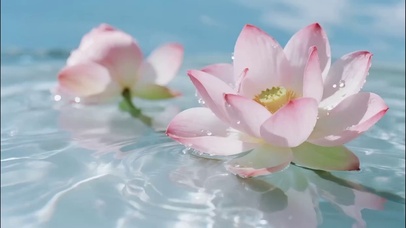水中荷