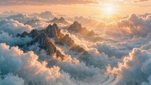 云海山巅·日出