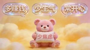 多赚钱 少生气 常开心