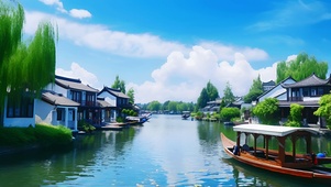 古镇美景