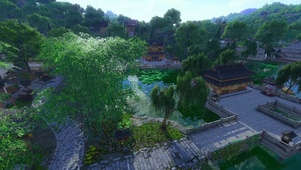 风吹杨柳