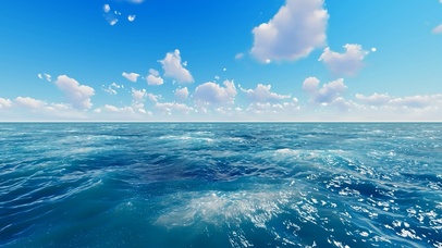 碧海蓝天
