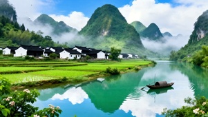 雾山翠水溪居