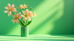 清新护眼鲜花