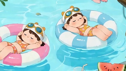 休闲时光带鱼屏