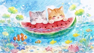 两只小猫