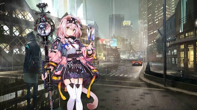 雨中女孩