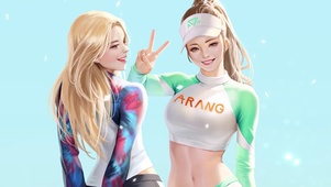 阳光美女