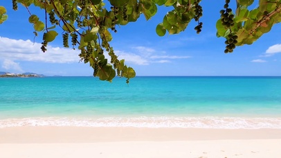 美丽的马尔代夫海滩