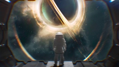 太空宇航员黑洞