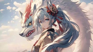少女与龙