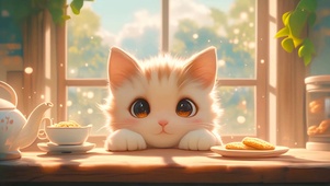 可爱萌猫