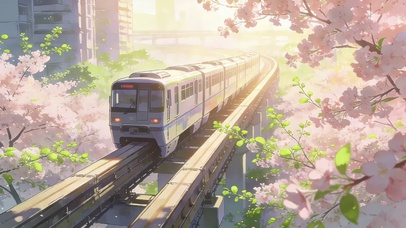 城市樱花地铁