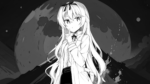 黑白女孩