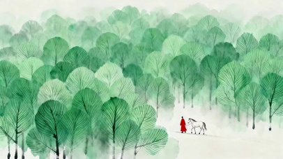 绿色树林